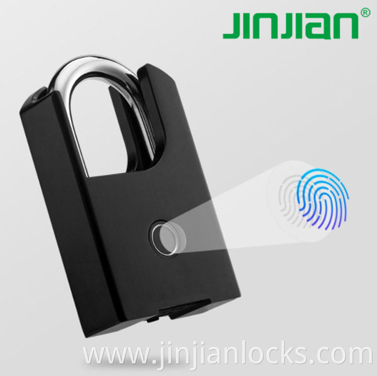 Keyless Waterproof Anti-Theft Intelligent Padlock Safety candado inteligente Electronic Smart Fingerprint Pad Locks